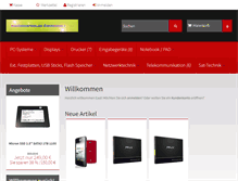 Tablet Screenshot of hvr-shop.de